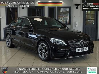 Mercedes C Class 1.5 C200 MHEV EQ Boost AMG Line (Premium) Saloon 4dr Petrol G-Tr