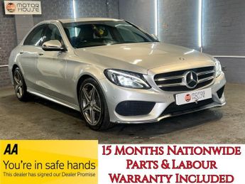 Mercedes C Class 1.6 C200d AMG Line Euro 6 (s/s)